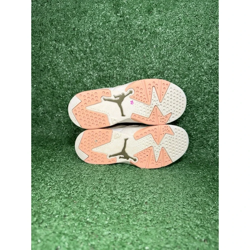 Air Jordan Flight Club '91 Toddler Size 12C Beige Pink Walking Shoes Sneakers‎
